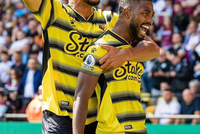 William Troost-Ekong and Emmanuel Dennis (Instagram/Watford)