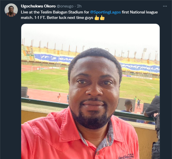 Sporting Lagos Twitter Reactions