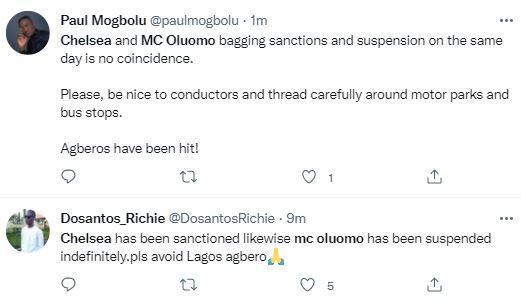 Roman Abramovich's assets frozen and MC Olumo's suspension have Nigerians worried