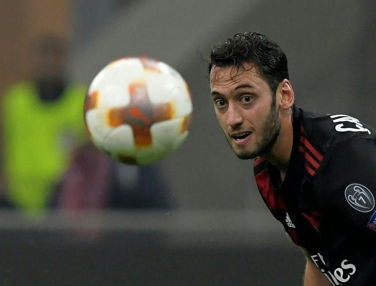 Hakan Calhanoglu joined Miland from Bayer Leverkusen in July 2017
