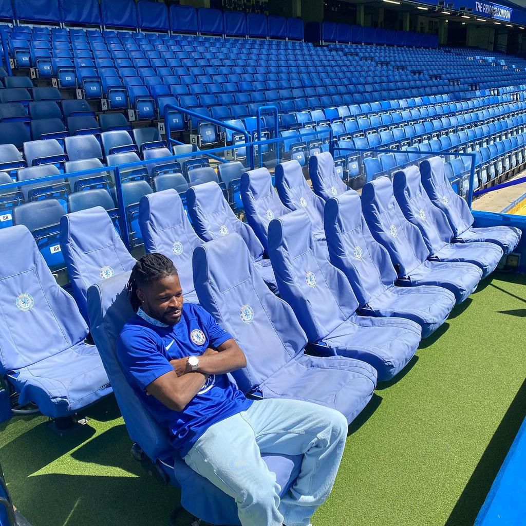 Chelsea celebrate Nigerian Table Tennis star Olajide Omotayo [Photos]