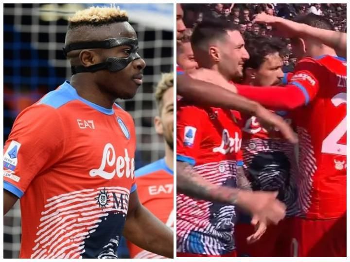 Napoli piled on the pressure on Serie A leaders AC Milan with an important win over Atalanta without Super Eagles star Osimhen.