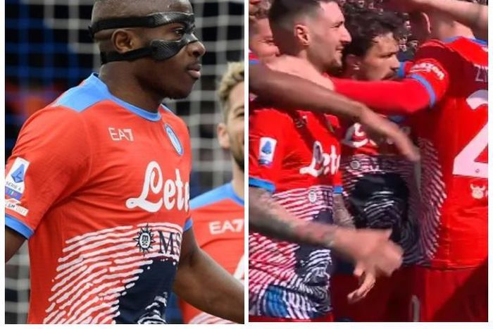 Napoli piled on the pressure on Serie A leaders AC Milan with an important win over Atalanta without Super Eagles star Osimhen.