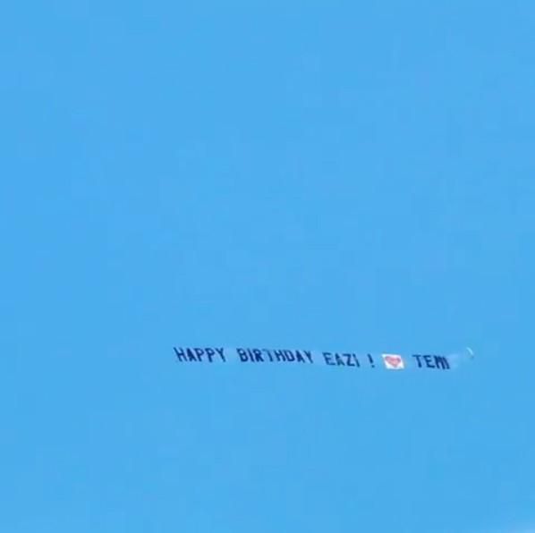 Temi's birthday wish to Eazi [Nairaland]