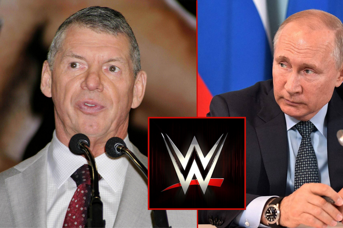 WWE have terminated their broadcast partnership with Russia following president Putin's ordered invasion in Ukraine