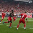 Taiwo Awoniyi grabbed a late winner for Union Berlin in a five goal thriller