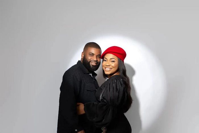 Nigerian gospel singer Mercy Chinwo and her hubby Pastor Blessed [Instagram/MercyChinwo]