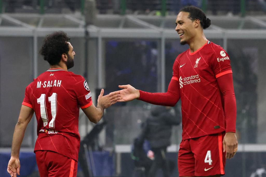 Salah currently earns the same wages as defender Van Dijk
