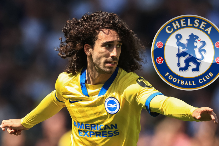 Chelsea are in talks with Brighton over a player-plus-cash deal for Marc Cucurella