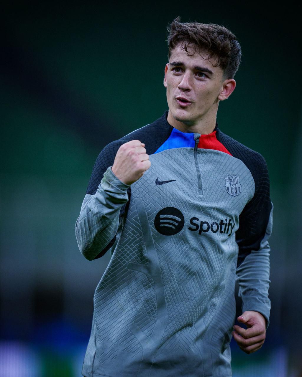 Barcelona in training