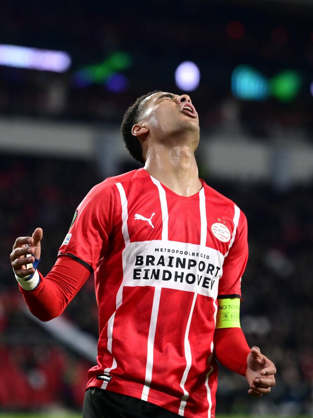 Cody Gakpo left frustrated after his penalty miss