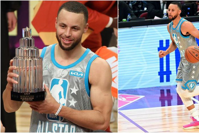 Steph Curry put on a show at the All-Star Game