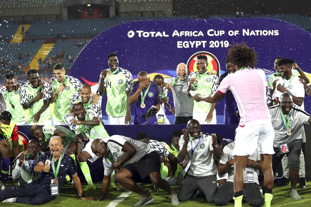Nigeria beat Tunisia in the 2019 AFCON to claim a third-place finish (IMAGO/Xinhua)