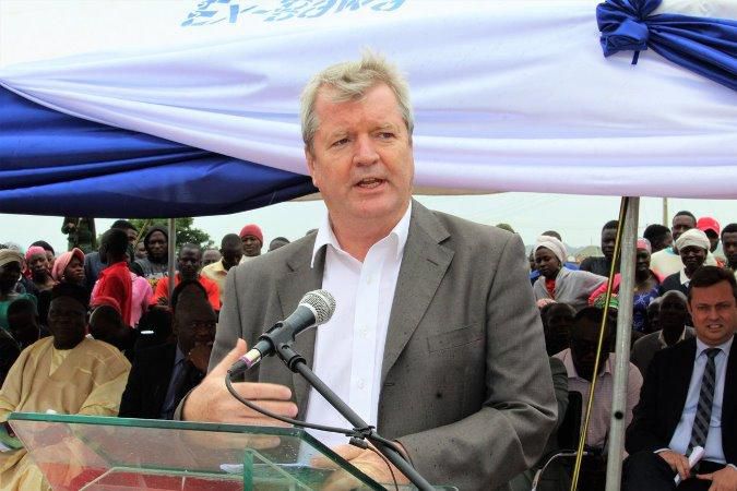 Peter Hawkins, the Country Representative of the United Nations Children Fund (UNICEF). [kapital929]