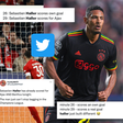Social media reactions to Sebastian Haller scoring for both Ajax and Benfica in the Champions league on Wednesday