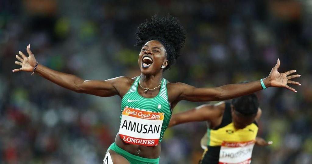Tobi Amusan sets new record at All African Games (Twitter/NAIJA_NEWS_BLOG)