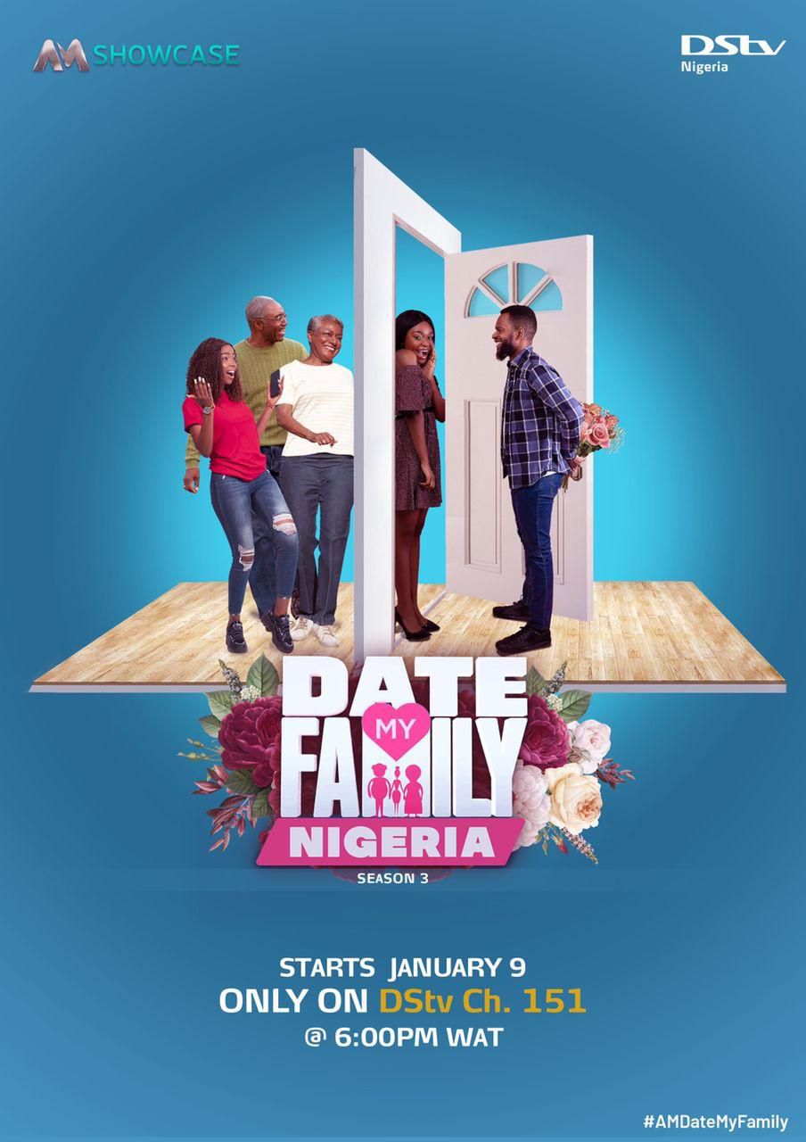 Coming to Africa Magic in January 2022! New seasons of 'Date my Family Nigeria,' 'Unmarried,' 'My Siblings and I'