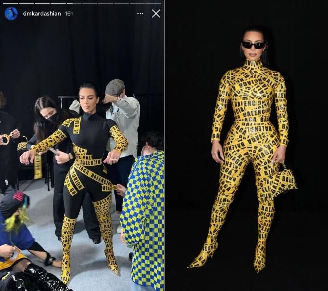 Kim Kardashian in Balenciaga [Stylecaster]