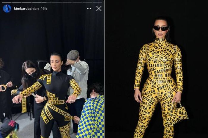 Kim Kardashian in Balenciaga [Stylecaster]