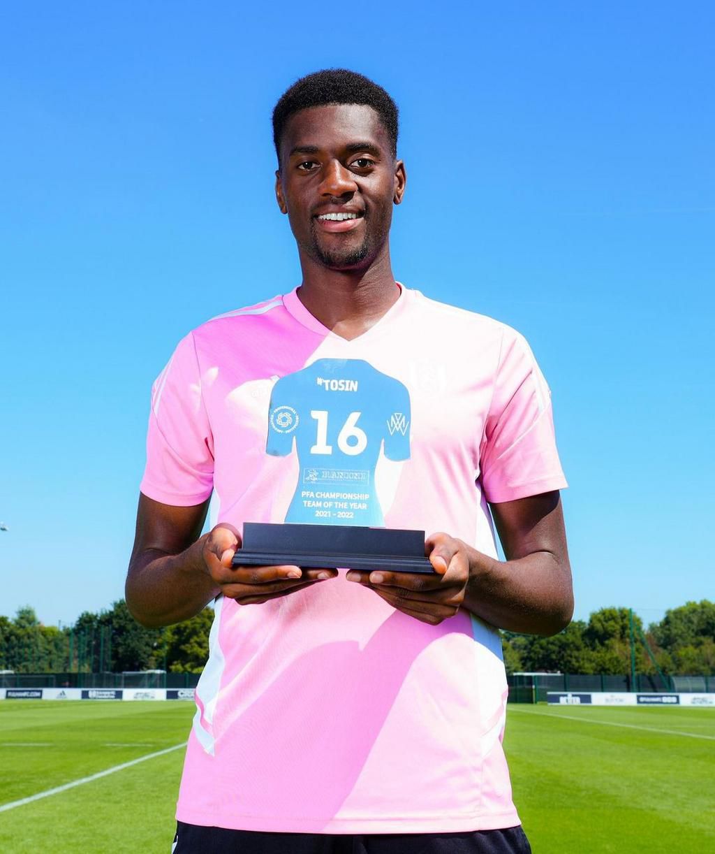 Nigerian-born Tosin Adarabioyo receives PFA Award
