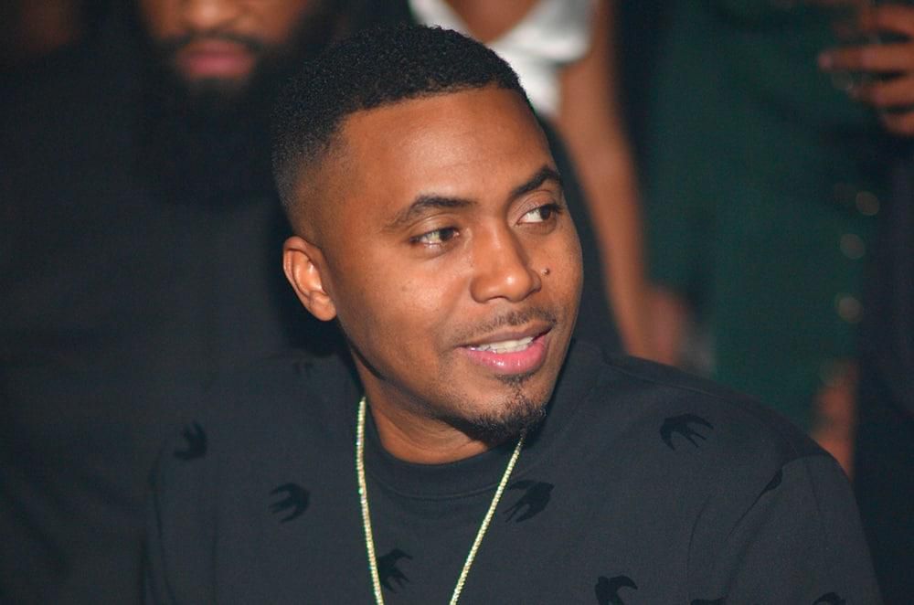 US rapper Nas