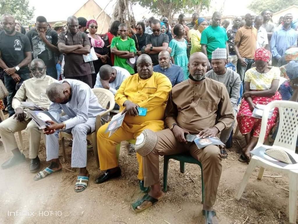 Tears flow as Ex-Super Eagles midfielder Justice Christopher is buried in Jos