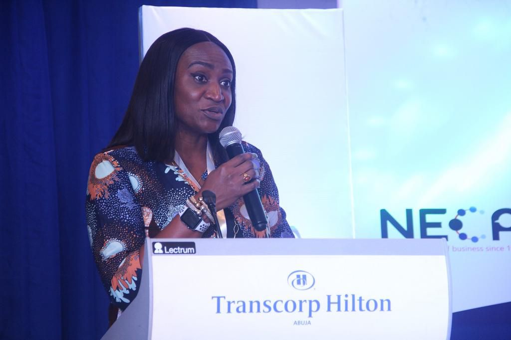 Odiri giving an address on day 2 of the summit (1)