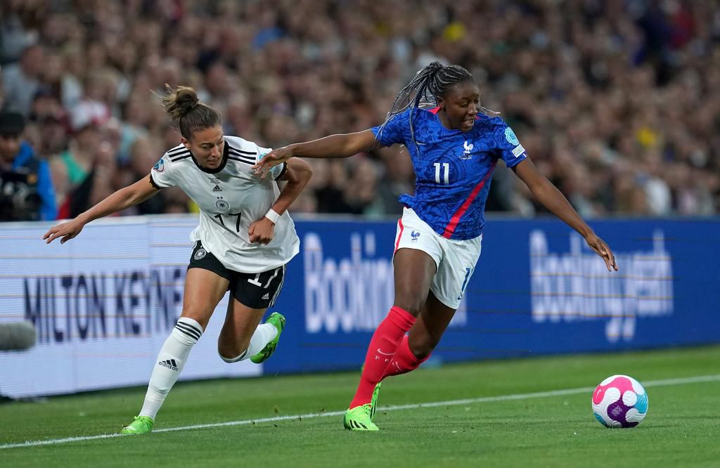Kadidiatou Diani scored the consolation for France