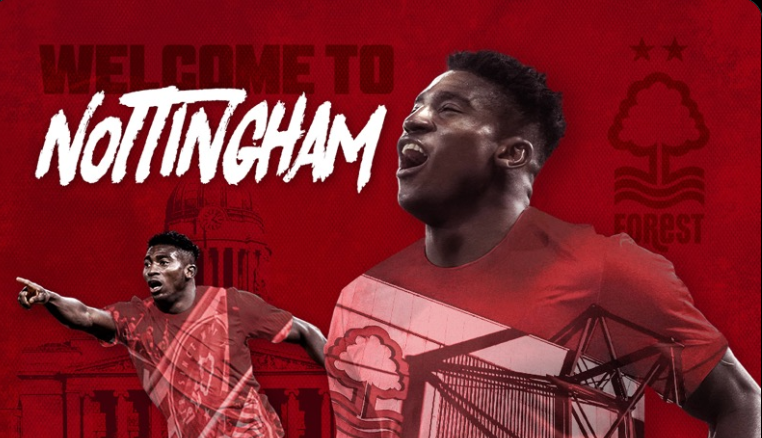 Nottingham Forest announce Taiwo Awoniyi