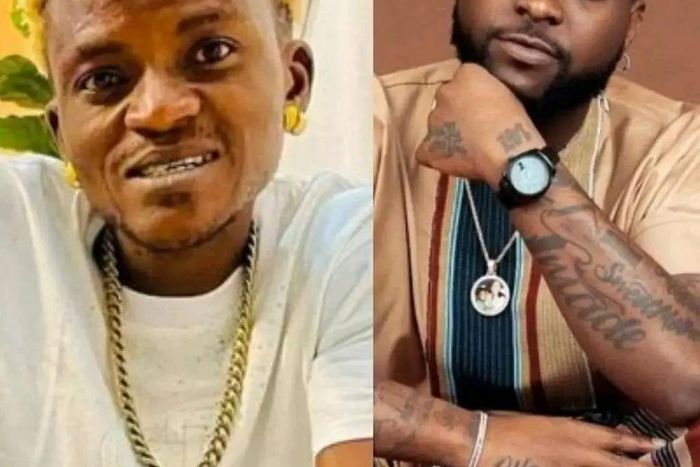Nigerian music stars Portable and Davido