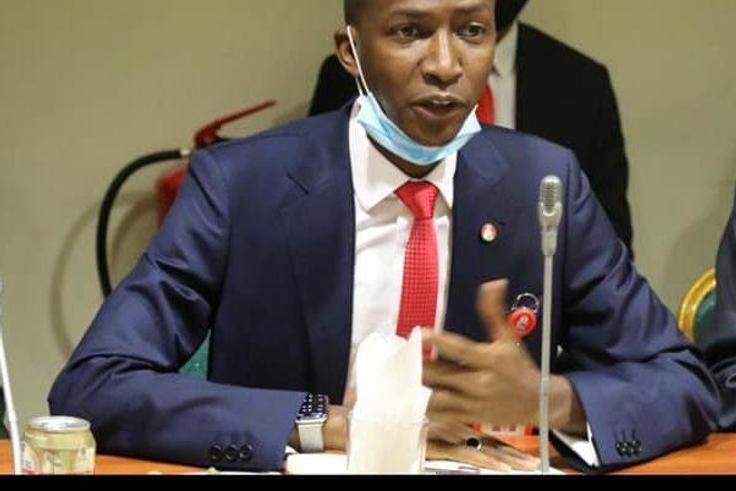 Chairman of the Economic and Financial Crimes Commission (EFCC), Mr Abdulrasheed Bawa. [Legit]