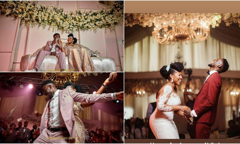 Wilfred Ndidi celebrate three year wedding anniversary with Dinma Fortune