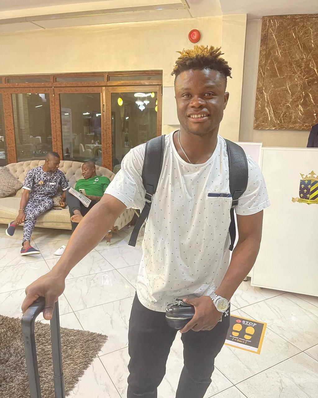 Amoo also recently joined the Super Eagles camp