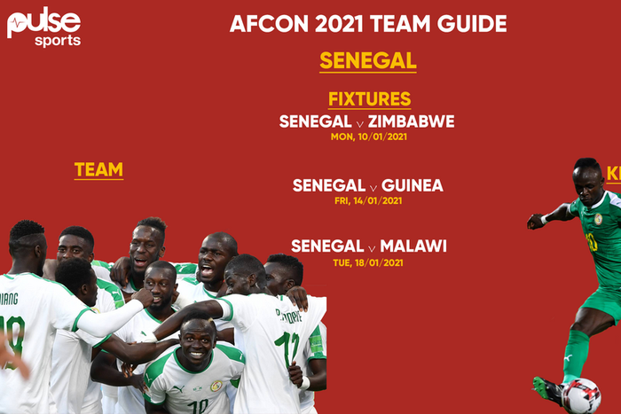Senegal– Team guide, key players and full fixtures