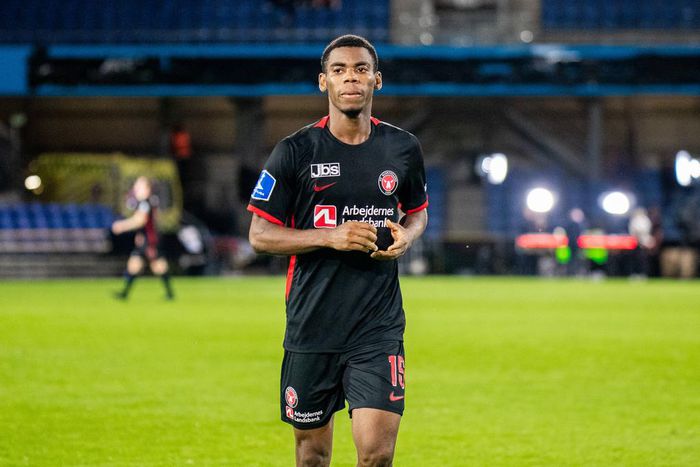 Raphael Onyedika was superb for Midtjylland