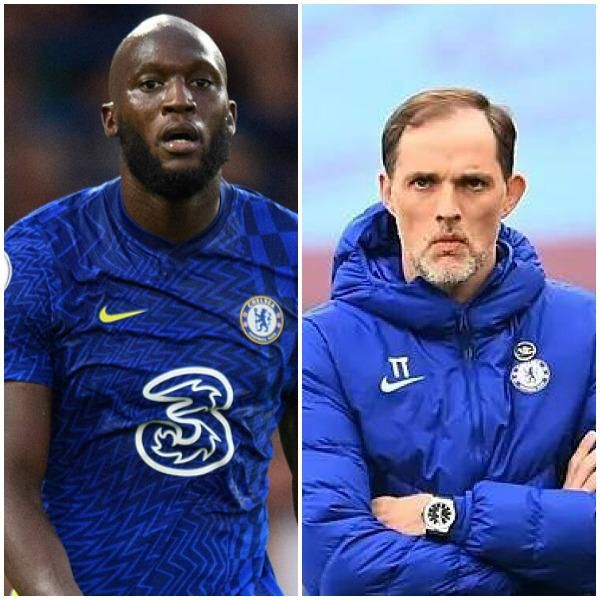Romelu Lukaku and Thomas Tuchel