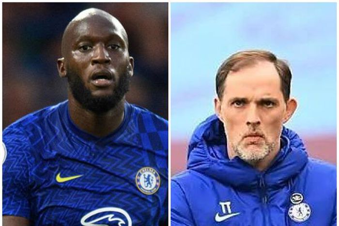 Romelu Lukaku and Thomas Tuchel