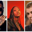 Wizkid, Tems, Justin Bieber