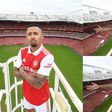 Arsenal unveil Gabriel Jesus as new number 9