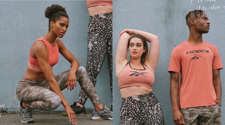 Reebok Argentina promoting their work out fits