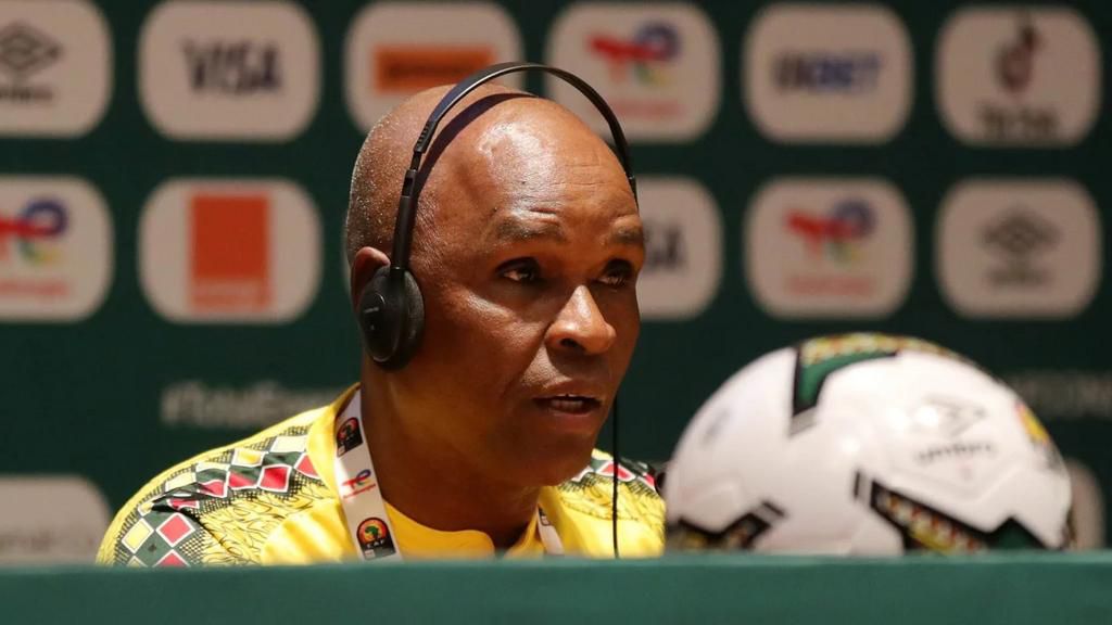 Guinea-Bissau coach, Baciro Cande.