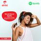 This has to be the best news of the year guys! … Airtel customers to get free data per day to access Spotify