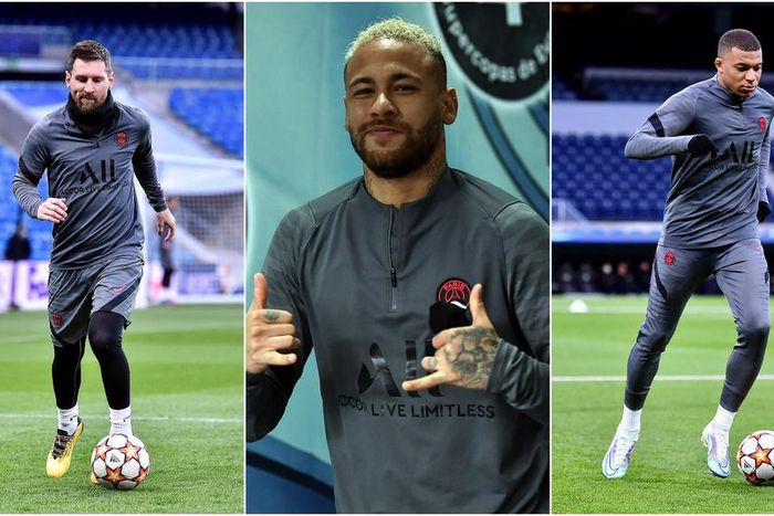 Neymar, Messi and Mbappe are ready for PSG vs Real Madrid