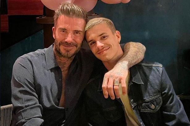 David and Romeo Beckham