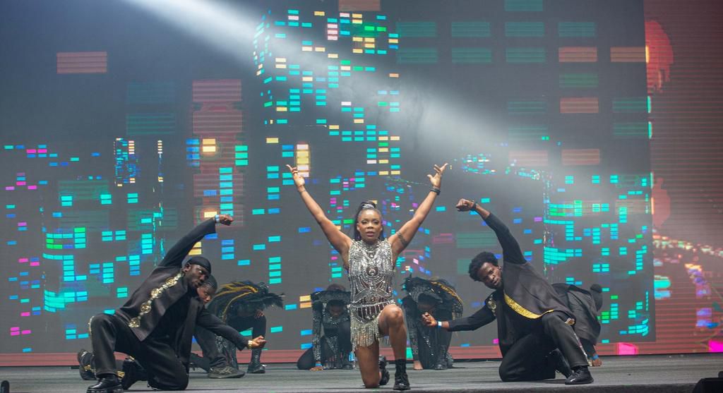 Kaffy thrills attendees with a Vibrant dance performance at the Culture Festival 2022