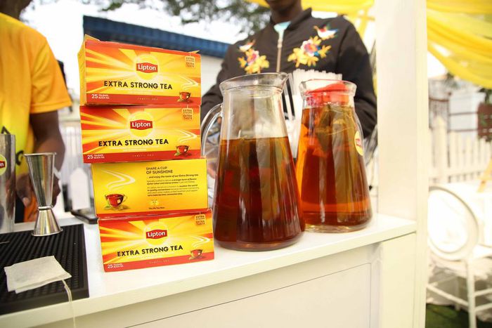 Lipton hosts a Sip and Paint event with Toke Makinwa, Denola Grey, Taymesan, and others to launch the new Lipton Extra Strong tea
