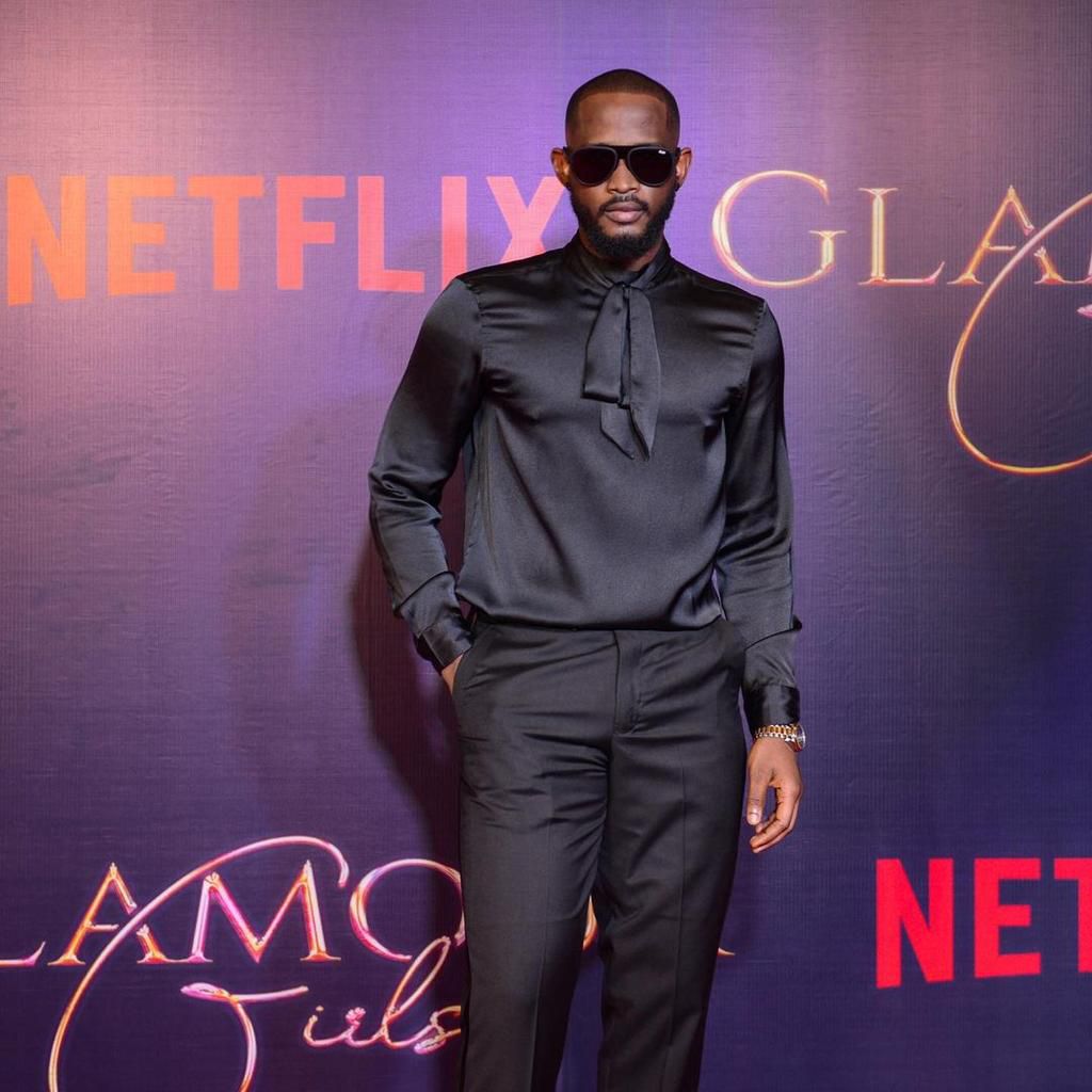 Temisan Emmanuel at the premiere [Instagram/Naijaonnetflix]