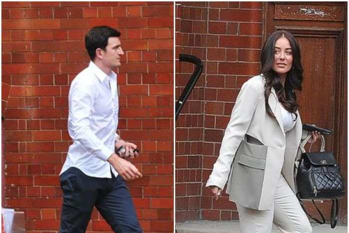 Harry maguire has tied the knot with his fiancee Fern Hawkins