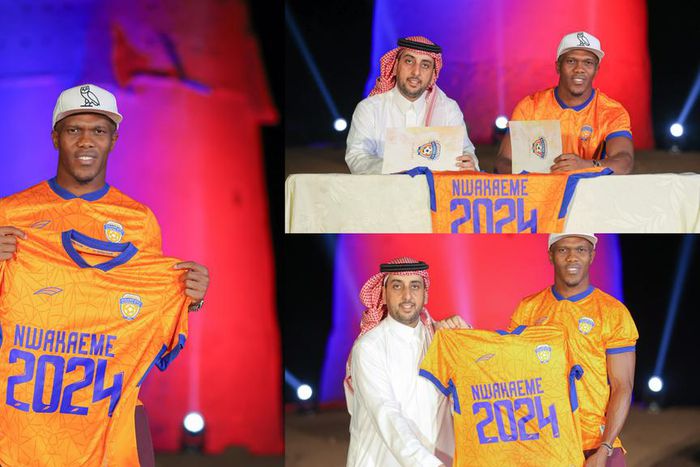 Anthony Nwakaeme joins Odion Ighalo in Saudi Arabia [Photos/Video]