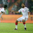 Youssef Msakni celebrates the decisive winning goal.
